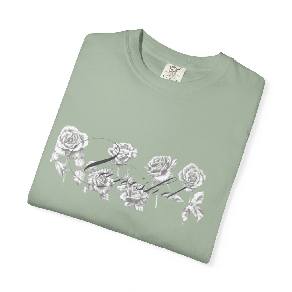 Vanishd rose t shirt