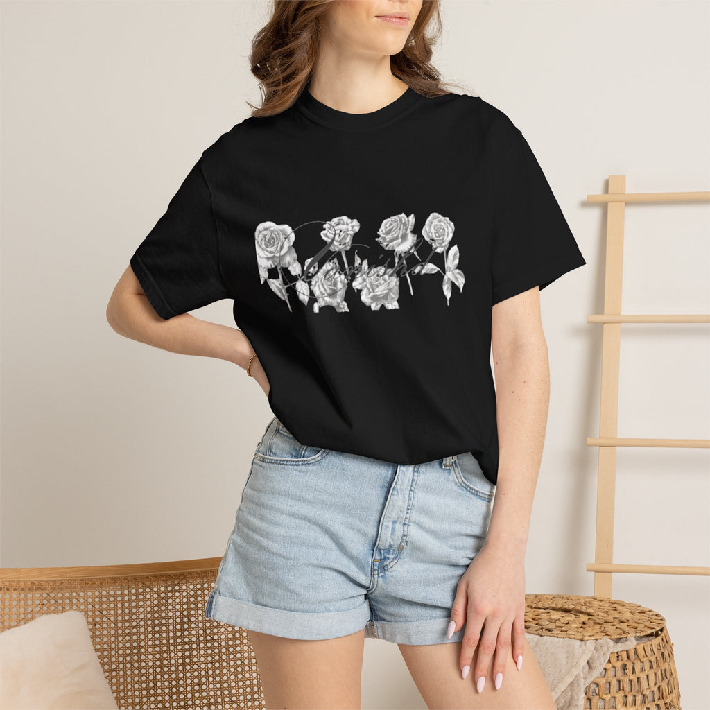 Vanishd rose t shirt