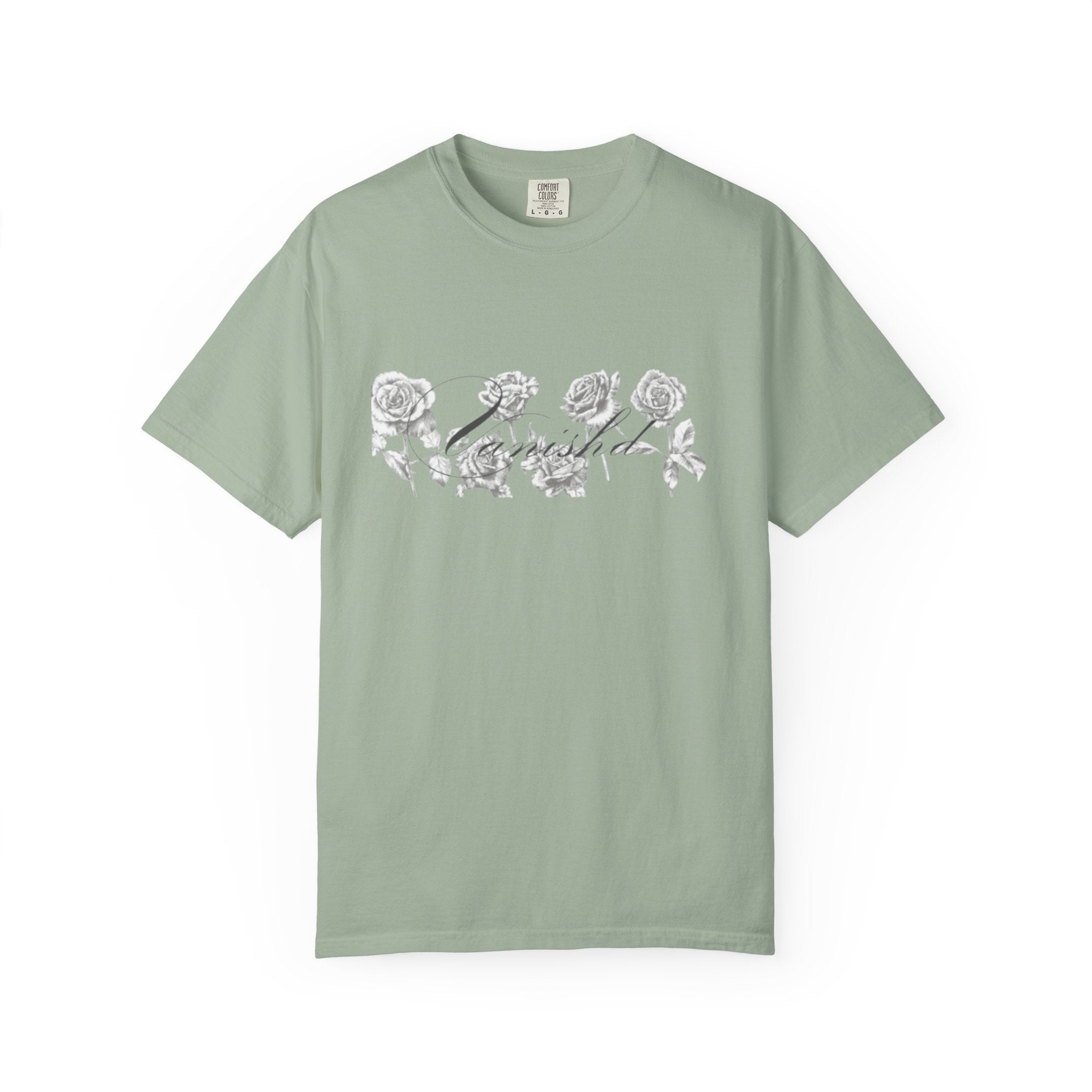 Vanishd rose t shirt